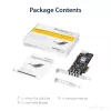 StarTech.com 4 pordiga USB 3.0 PCIe kaart, 4 pühendatud 5 Gbps kanaliga (USB 3.1 Gen 1) – UASP – SATA / LP4 toide – PCI Express adapterkaart