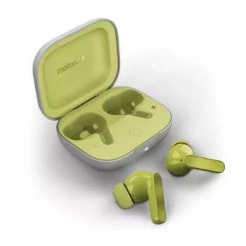 Motorola PG38C05790 kõrvaklapid/peakomplekt Juhtmevaba Kõrvasisesed Kõned/Muusika/Sport/Igapäevane Bluetooth Roheline