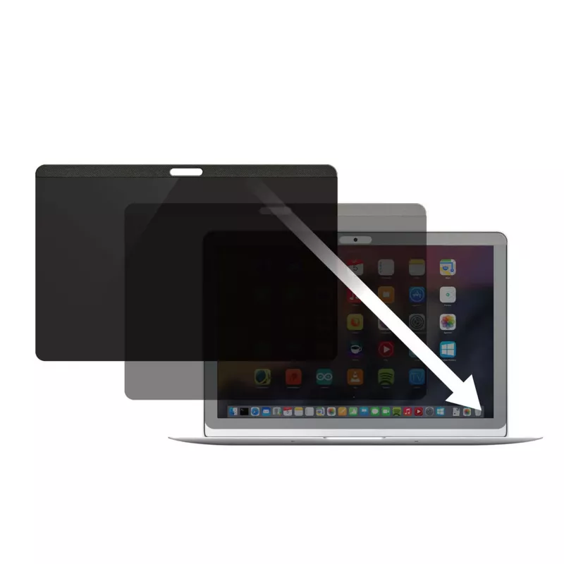 StarTech.com sülearvuti privaatsusfilter 13-tollisele MacBook Pro'le ja MacBook Air'ile - magnetiline eemaldatav turvakile - sinist valgust vähendav ekraanikaitse 16:10 - matt/läikiv - +/-30 kraadi
