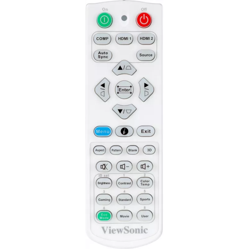 Viewsonic PX749-4K andmeprojektor Standardse viskega projektor 4000 ANSI luumenit UHD 4K (3840x2160) 3D Valge