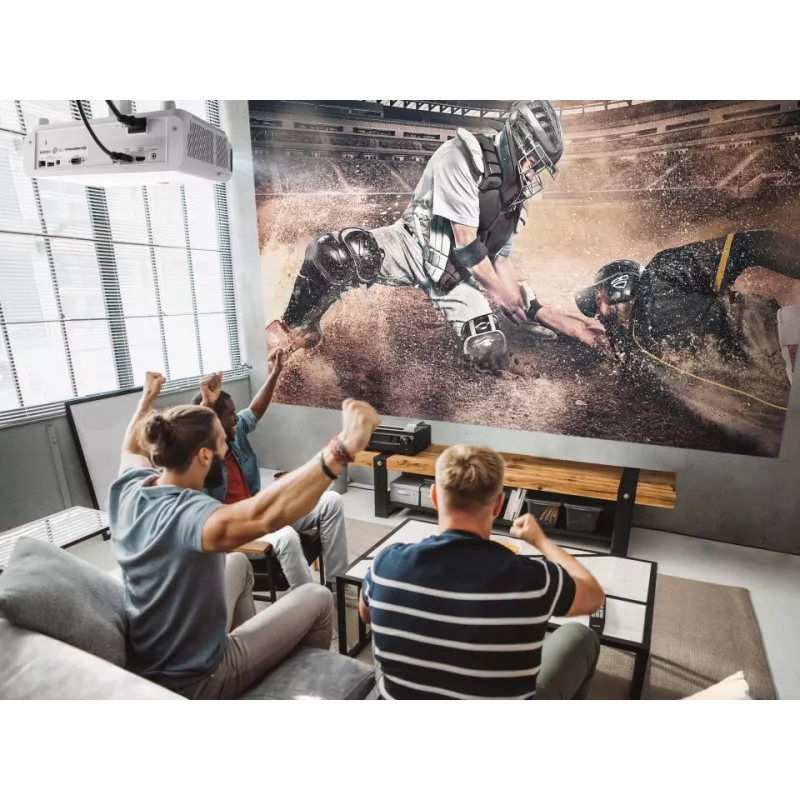 Viewsonic PX749-4K andmeprojektor Standardse viskega projektor 4000 ANSI luumenit UHD 4K (3840x2160) 3D Valge