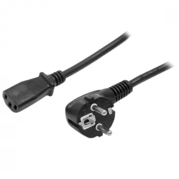 StarTech.com 2m arvuti toitejuhe, 18AWG, EU Schuko to C13 toitejuhe, 250V 10A, must asendus-vahelduvvoolujuhe, TV/monitori toitekaabel, Schuko CEE 7/7 kuni IEC 60320 C13 toitejuhe - arvuti toiteploki kaabel