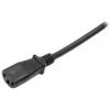 StarTech.com 2m arvuti toitejuhe, 18AWG, EU Schuko to C13 toitejuhe, 250V 10A, must asendus-vahelduvvoolujuhe, TV/monitori toitekaabel, Schuko CEE 7/7 kuni IEC 60320 C13 toitejuhe - arvuti toiteploki kaabel