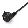 StarTech.com 2m (6 jalga) arvuti toite Y-juhe, 18AWG, EU Schuko kuni 2x C13, 10A 250V, must asendus vahelduvvoolu toitejuhe, printeri toitejuhe, arvuti toiteploki kaabel, monitori toitekaabel - UL loetletud