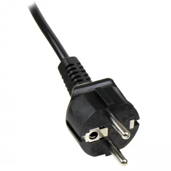 StarTech.com 1m (3 jalga) sülearvuti toitejuhe, EL Schuko-pistik C5-le, 2,5 A 250 V, 18AWG, sülearvuti asendus-toitejuhe, toiteploki juhe, sülearvuti laadimiskaabel, ristikheina-/Miki-Hiire toitejuhe