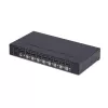 StarTech.com 8-pordiline DisplayPort KVM-lüliti 1U raami paigalduskomplektiga, 4K 60Hz DP 1.2, nupp- ja kiirklahvivahetus, 4-pordiline USB-jaotur, OS-sõltumatu, TAA-vastav