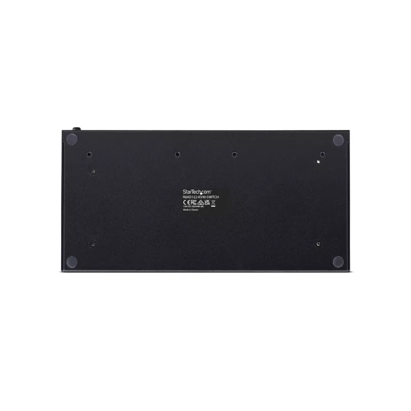 StarTech.com 8-pordiline DisplayPort KVM-lüliti 1U raami paigalduskomplektiga, 4K 60Hz DP 1.2, nupp- ja kiirklahvivahetus, 4-pordiline USB-jaotur, OS-sõltumatu, TAA-vastav