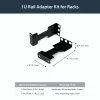 StarTech.com serveririiulite sügavuse adapterikomplekt - 1U