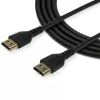 StarTech.com 6ft (2m) Slim HDMI 2.0 kaabel, paindlik Premium sertifitseeritud HDMI-juhe Ethernetiga, UHD 4K 60Hz HDR10, vastupidav aramiidkiust disain TPE-ümbrises