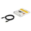 StarTech.com 6ft (2m) Slim HDMI 2.0 kaabel, paindlik Premium sertifitseeritud HDMI-juhe Ethernetiga, UHD 4K 60Hz HDR10, vastupidav aramiidkiust disain TPE-ümbrises