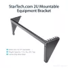 StarTech.com 2U 19-tolline terasest vertikaalne seinale paigaldatav seadmeriiul