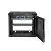 StarTech.com 4-Post 9U Wall Mount võrk Cabinet with 1U Shelf, 19 inch Wall-Mounted Server Rack for Data / AV / Electronics / Computer Equipment, Small Vented Rack Enclosure