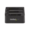 StarTech.com kahe pesaga USB 3.2 Gen 2 SATA-kõvaketta dokkimisjaam, USB 10Gbps kõvakettadokk, väline 2,5/3,5-tolline SATA I/II/III SSD/HDD dokkimisjaam, kuumvahetusega kõvakettapesa, pealtlaaditav