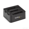 StarTech.com kahe pesaga USB 3.2 Gen 2 SATA-kõvaketta dokkimisjaam, USB 10Gbps kõvakettadokk, väline 2,5/3,5-tolline SATA I/II/III SSD/HDD dokkimisjaam, kuumvahetusega kõvakettapesa, pealtlaaditav