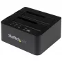 StarTech.com eraldiseisev kõvaketta duplikaator, kahe pesaga HDD/SSD kloonija/koopiamasin, USB 3.1 (10 Gbps) SATA III HDD/SSD dokkimisjaam, kõvaketta duplikaatordokk, kõvaketta kloonija