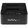 StarTech.com eraldiseisev kõvaketta duplikaator, kahe pesaga HDD/SSD kloonija/koopiamasin, USB 3.1 (10 Gbps) SATA III HDD/SSD dokkimisjaam, kõvaketta duplikaatordokk, kõvaketta kloonija