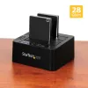 StarTech.com eraldiseisev kõvaketta duplikaator, kahe pesaga HDD/SSD kloonija/koopiamasin, USB 3.1 (10 Gbps) SATA III HDD/SSD dokkimisjaam, kõvaketta duplikaatordokk, kõvaketta kloonija