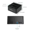 StarTech.com eraldiseisev kõvaketta duplikaator, kahe pesaga HDD/SSD kloonija/koopiamasin, USB 3.1 (10 Gbps) SATA III HDD/SSD dokkimisjaam, kõvaketta duplikaatordokk, kõvaketta kloonija
