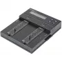 StarTech.com Eraldiseisev M.2 SATA ja M.2 NVMe duplikaator ja kustutaja – HDD/SSD kloonija/puhastaja M.2 PCIe AHCI/NVMe, M.2 SATA, 2,5/3,5-tolliste SATA-ketaste jaoks – väline kõvaketta kustutaja/duplikaator, TAA