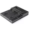 StarTech.com Eraldiseisev M.2 SATA ja M.2 NVMe duplikaator ja kustutaja – HDD/SSD kloonija/puhastaja M.2 PCIe AHCI/NVMe, M.2 SATA, 2,5/3,5-tolliste SATA-ketaste jaoks – väline kõvaketta kustutaja/duplikaator, TAA