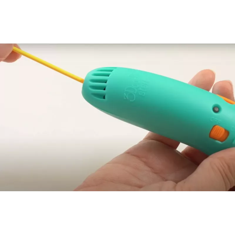 3Doodler Start Plus 3D-pliiats 0,77 mm türkiissinine, kollane