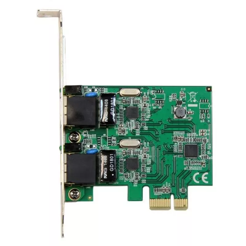 StarTech.com kahe pordiga gigabitine PCI Express serveri võrgukaart - PCIe NIC