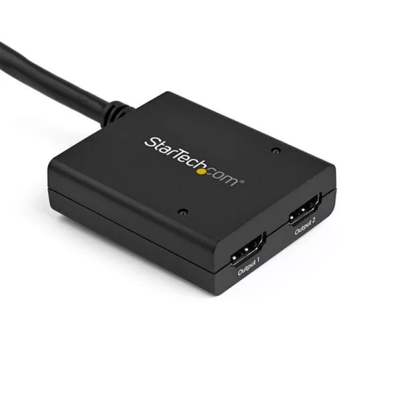 StarTech.com 4K HDMI 2-pordiline videopistik – 1x2 HDMI jaotur – toide USB või toiteadapteri kaudu – 4K 30 Hz