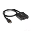StarTech.com 4K HDMI 2-pordiline videopistik – 1x2 HDMI jaotur – toide USB või toiteadapteri kaudu – 4K 30 Hz