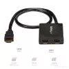 StarTech.com 4K HDMI 2-pordiline videopistik – 1x2 HDMI jaotur – toide USB või toiteadapteri kaudu – 4K 30 Hz