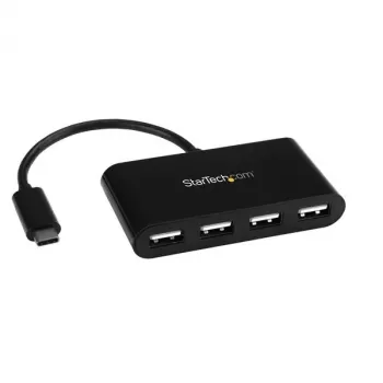 StarTech.com 4-pordiline USB-C-jaotur – Mini-jaotur – USB-C kuni 4x USB-A – USB 2.0