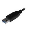 StarTech.com Portatiivne 4-pordiline SuperSpeed Mini USB 3.0 jaotur – Must~Portatiivne 4-pordiline SuperSpeed Mini USB 3.0 jaotur – 5 Gbit/s – Must