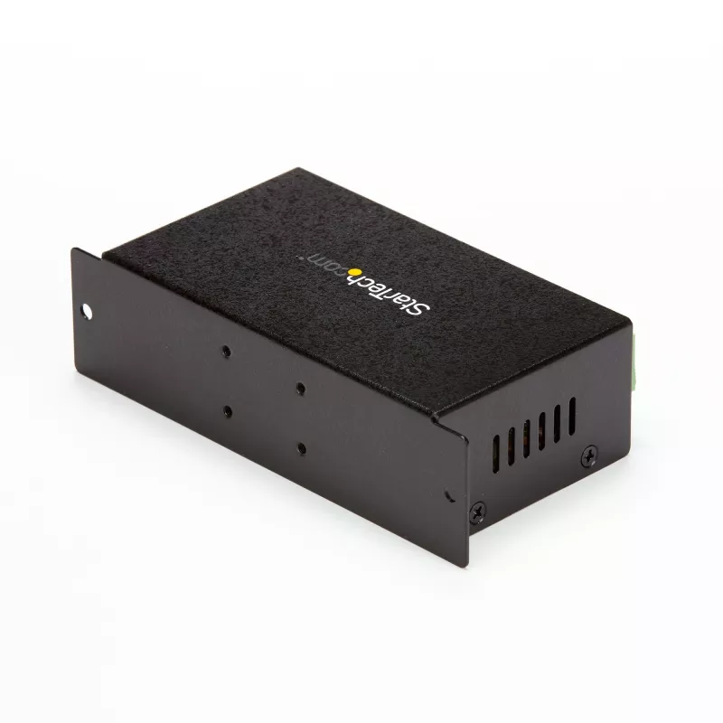 StarTech.com 7-pordiline USB 2.0 jaotur - tööstuslik metallist USB-A jaotur ESD-kaitse ja 350 W liigpingekaitsega - DIN-siini, seina- või lauakinnitus - TAA vastav USB laiendusjaotur