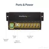 StarTech.com 7-pordiline USB 2.0 jaotur - tööstuslik metallist USB-A jaotur ESD-kaitse ja 350 W liigpingekaitsega - DIN-siini, seina- või lauakinnitus - TAA vastav USB laiendusjaotur
