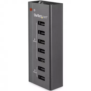 StarTech.com 7-pordiline USB-laadimisjaam 5x 1A ja 2x 2A portidega