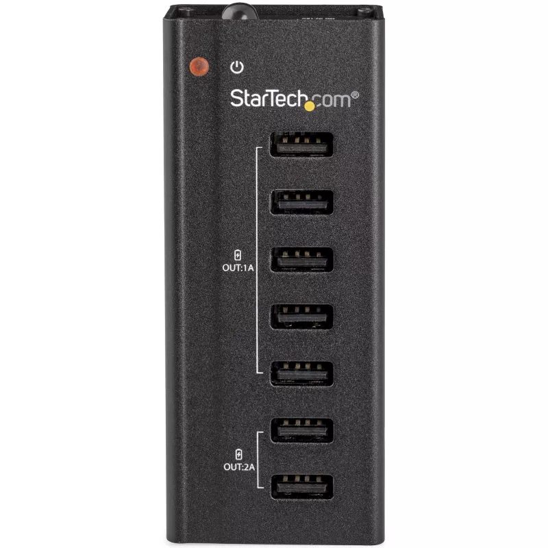 StarTech.com 7-pordiline USB-laadimisjaam 5x 1A ja 2x 2A portidega