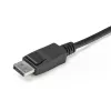 StarTech.com 2-pordiline DisplayPort KVM-lüliti - 4K 60Hz - kompaktne kahepordiline UHD DP 1.2 USB lauaarvuti KVM-lüliti 1,2 m kaablite ja heliga - siinitoiteline ja kauglülitusega - MacBook ThinkPad