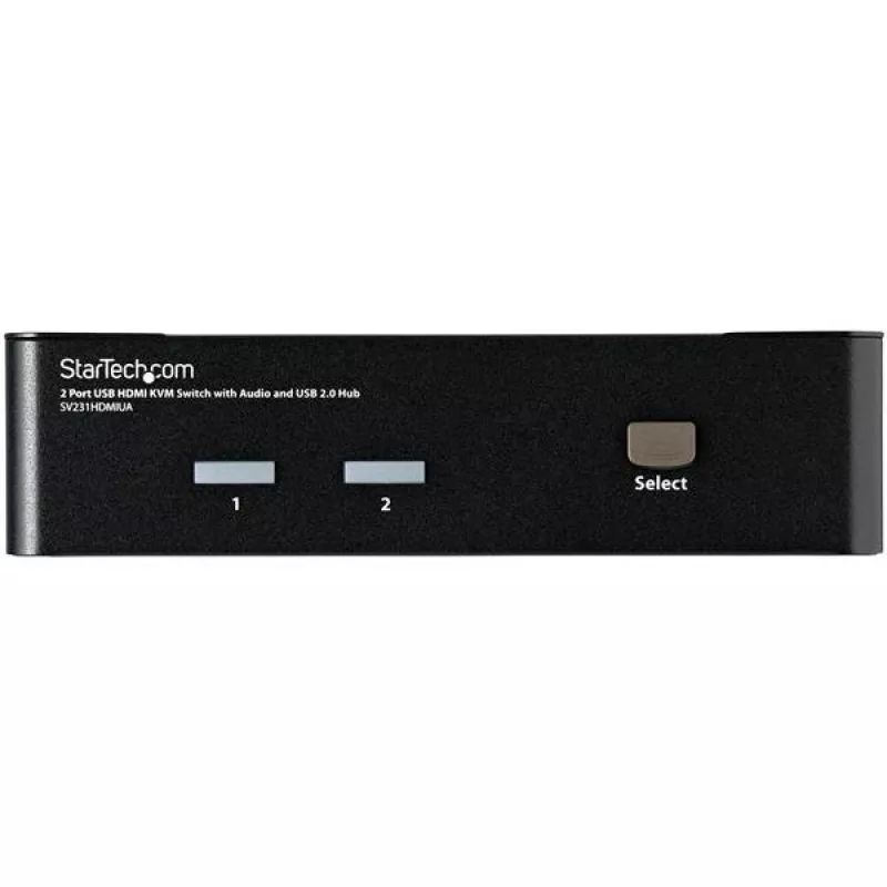 StarTech.com 2-pordiline USB HDMI KVM-lüliti heli ja USB 2.0 jaoturiga