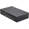 StarTech.com 4 pordiga HDMI KVM-lüliti – ühe monitori 4K 60Hz Ultra HD HDR – lauaarvuti HDMI 2.0 KVM-lüliti 2 pordiga USB 3.0 jaoturi (5 Gbit/s) ja 4x USB 2.0 HID, heliga – kiirklahvidega lülitamine – TAA