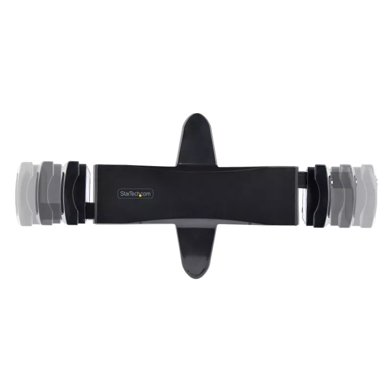 StarTech.com VESA kinnitusadapter tahvelarvutitele 7,9–12,5 tolli – kuni 2 kg (4,4 naela) – 75x75/100x100 VESA mustrid – universaalne varguskindel tahvelarvuti VESA kinnitusklamber – turvaline tahvelarvuti kinnitus – must