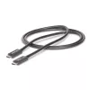StarTech.com 3jalga (1m) Thunderbolt 4 kaabel - 40Gbps - 100W PD - 4K/8K Video - Inteli sertifitseeritud Thunderbolt kaabel - Ühildub USB4/Thunderbolt 3/USB 3.2/USB USB-C/DisplayPort
