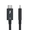StarTech.com 3ft (1m) Thunderbolt 5 kaabel, 80 Gbps/kuni 120 Gbps, 240 W PD, 8K 60 Hz, sertifitseeritud Thunderbolt-kaabel – ühildub Thunderbolt 4/USB4/USB-C-ga