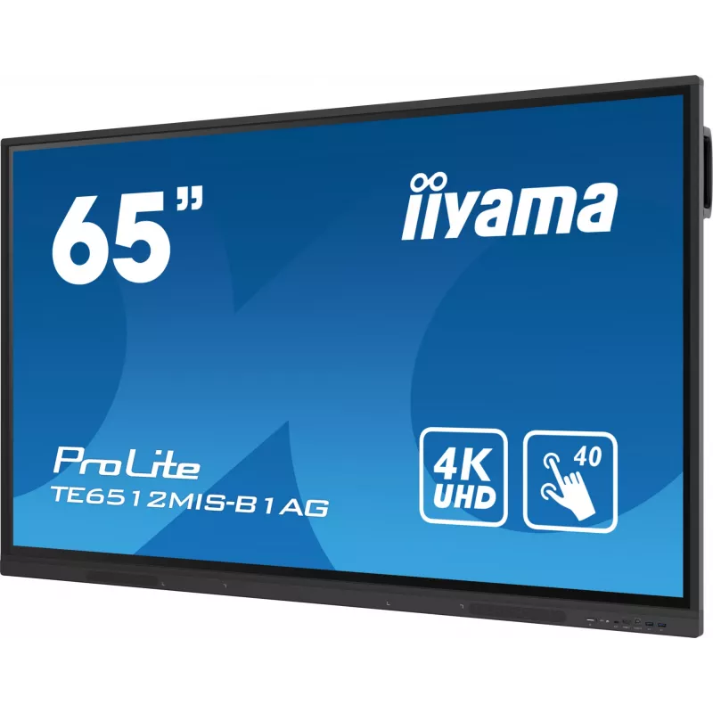 iiyama 65-tolline interaktiivne 4K UHD puuteekraan, mis tõstab koostöö uuele tasemele
