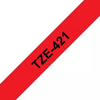 Brother TZE-421 sildistuslint must punasel