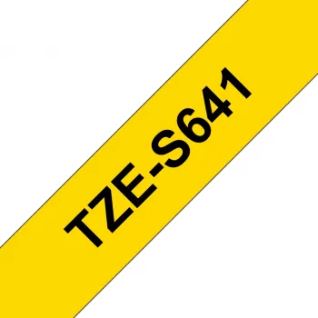 Brother TZE-S641 sildilint must kollasel TZ