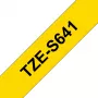 Brother TZE-S641 sildilint must kollasel TZ