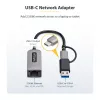 StarTech.com 2.5GbE USB-C–Etherneti adapter USB-A-muunduriga, NBASE-T NIC, USB 3.0 USB-C 2.5/1G mitme kiirusega võrk, Thunderbolti ühilduv, Windows ja Mac