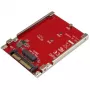 StarTech.com M.2 draivi U.2 (SFF-8639) hostiadapter M.2 PCIe NVMe SSD-dele