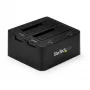 StarTech.com Dual-Bay USB 3.0 to SATA and IDE Hard Drive Docking Station, USB Hard Drive Dock, External 2.5/3.5 inch SATA I/II/III and IDE (40 pin) SSD/HDD Docking Station, Hot-Swap Hard Drive Bays, Top-Loading
