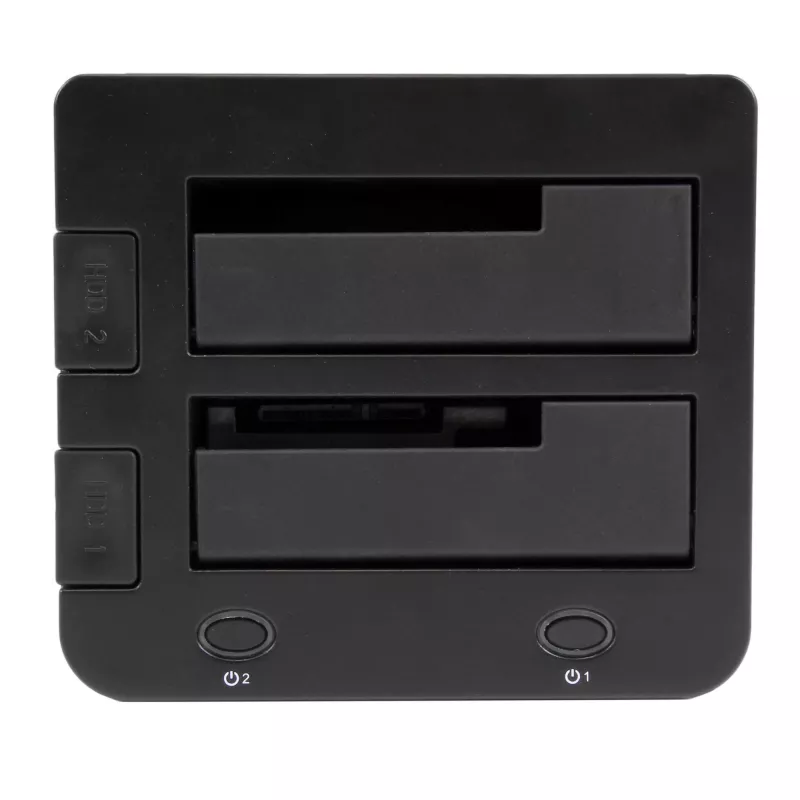 StarTech.com Dual-Bay USB 3.0 to SATA and IDE Hard Drive Docking Station, USB Hard Drive Dock, External 2.5/3.5 inch SATA I/II/III and IDE (40 pin) SSD/HDD Docking Station, Hot-Swap Hard Drive Bays, Top-Loading
