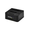 StarTech.com Dual-Bay USB 3.0 to SATA and IDE Hard Drive Docking Station, USB Hard Drive Dock, External 2.5/3.5 inch SATA I/II/III and IDE (40 pin) SSD/HDD Docking Station, Hot-Swap Hard Drive Bays, Top-Loading